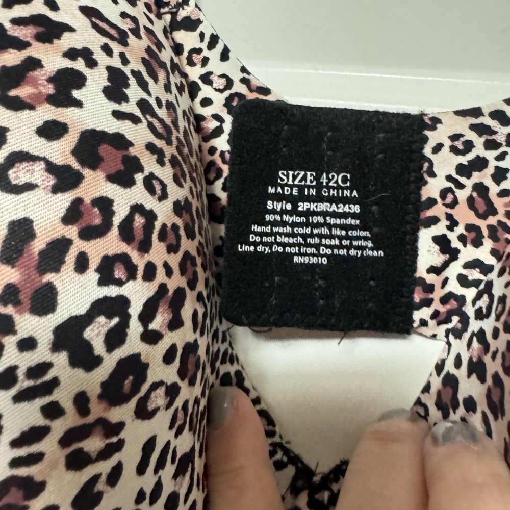 Leopard Print Bra | size 42C - Picture 3 of 5